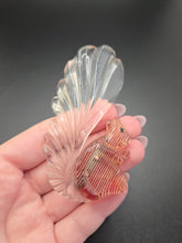 Load image into Gallery viewer, 1940s Huge Curved Carved Lucite Squirrel Brooch
