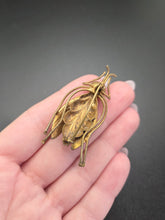 Load image into Gallery viewer, 1930s Art Deco Orange Bug Brooch
