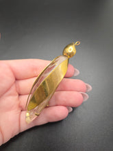 Load image into Gallery viewer, 1940s American Brass and Lucite Bug Brooch
