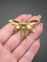 Load image into Gallery viewer, 1930s Gold Plated Insect/Bug Fur Clip
