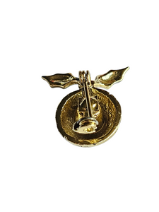 Vintage Christmas Bauble Brooch