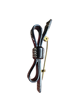 Load image into Gallery viewer, 1930s Art Deco Celluloid 3D Bow Brooch
