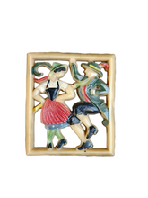 Load image into Gallery viewer, 1940s Dutch Celluloid Tourist Brooch
