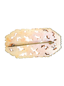 1920s/1930s Thick Celluloid Brooch