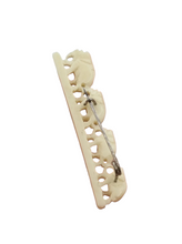 Load image into Gallery viewer, 1940s Carved Row of Elephants Brooch
