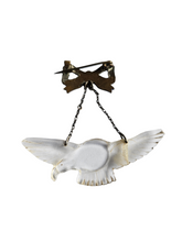 Load image into Gallery viewer, 1940s World War Two RAF Lucite Eagle Dangle Brooch
