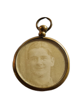 Load image into Gallery viewer, 1910s World War One Sweetheart Photo Drop/Pendant
