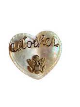 Load image into Gallery viewer, 1940s Rare World War Two MOP US Army Mother Brooch
