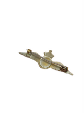 Load image into Gallery viewer, 1940s World War Two Gold Tone RAF Sweetheart Brooch
