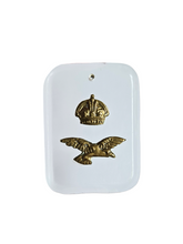 Load image into Gallery viewer, 1940s World War Two RAF Lucite Sweetheart Pendant
