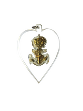 Load image into Gallery viewer, 1940s World War Two Royal Navy Lucite Drop/Pendant
