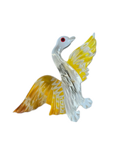 Load image into Gallery viewer, 1940s Huge Carved Lucite Goose Brooch
