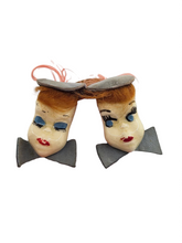 Load image into Gallery viewer, 1940s Rare Elzac Twins Brooch
