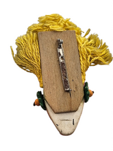 Load image into Gallery viewer, 1940s RARE Elzac Lady Brooch
