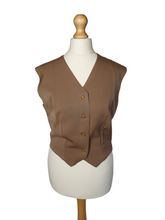 Load image into Gallery viewer, 1940s Rare Taupe 4 Piece Suit - Jacket, Waistcoat, Skirt and Trousers
