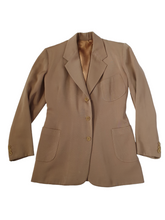 Load image into Gallery viewer, 1940s Rare Taupe 4 Piece Suit - Jacket, Waistcoat, Skirt and Trousers
