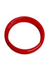 Load image into Gallery viewer, 1940s Chunky Red Bakelite Bangle
