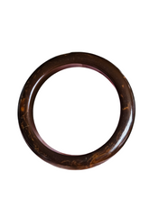 Load image into Gallery viewer, 1940s Huge Chunky Brown Marbled Bakelite Bangle
