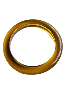 1940s Thick Apple Juice Bakelite Bangle