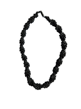 Load image into Gallery viewer, 1940s Rare Make Do and Mend Black Wirework Necklace

