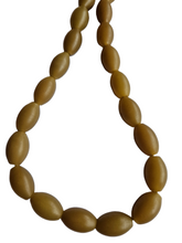 Load image into Gallery viewer, 1930s Olive Green/Chartreuse Galalith Necklace
