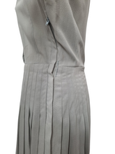 Load image into Gallery viewer, 1940s Dove Grey Pleated Dress
