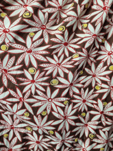 Load image into Gallery viewer, 1940s Pink, Brown and Yellow Daisy Print Dress

