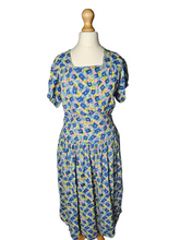 Load image into Gallery viewer, 1940s Bright Colourful Spot Abstract Dress
