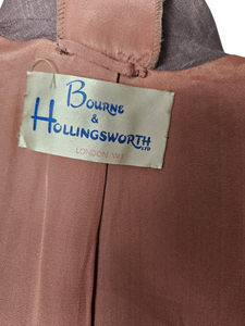 1940s/1950s Brown Taupe Princess Coat