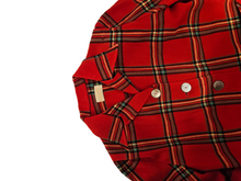 Load image into Gallery viewer, 1940s Red Tartan Pendleton Jacket
