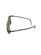 Load image into Gallery viewer, 1940s Clear Green Sunglasses
