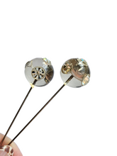 Load image into Gallery viewer, 1930s Art Deco Rhinestone Lucite Stick Pin Set
