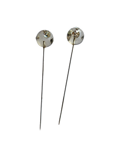 1930s Art Deco Rhinestone Lucite Stick Pin Set