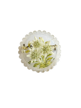 Load image into Gallery viewer, 1940s Rare Small Reverse Carved Lucite Edelweiss Brooch
