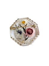 Load image into Gallery viewer, 1930s Rare Chunky Bright Daisy Reverse Carved Lucite Brooch
