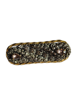 Load image into Gallery viewer, 1930s Czech Filigree Bar Brooch

