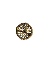 Load image into Gallery viewer, 1930s Czech Tiny Glass Filigree Brooch
