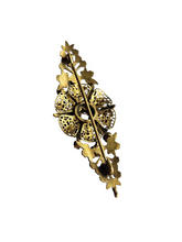 Load image into Gallery viewer, 1930s Czech Intricate Filigree Brooch
