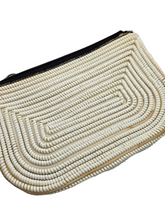 Load image into Gallery viewer, 1940s White Telephone Cord Clutch Bag
