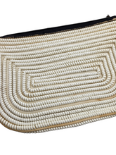 Load image into Gallery viewer, 1940s White Telephone Cord Clutch Bag
