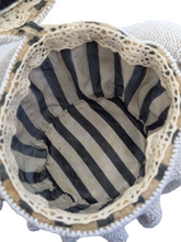 Load image into Gallery viewer, 1940s White Beaded Box Bag
