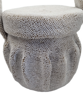Load image into Gallery viewer, 1940s White Beaded Box Bag
