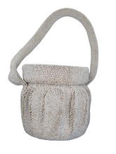 Load image into Gallery viewer, 1940s White Beaded Box Bag
