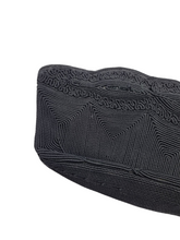 Load image into Gallery viewer, 1940s Black Corde Clutch Bag
