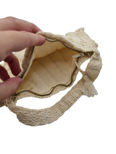 Load image into Gallery viewer, 1930s Cream Crochet Bag
