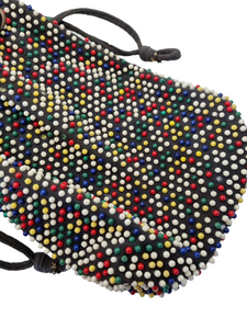1940s/1950s Multicoloured Bobble Duffle Bag