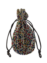 Load image into Gallery viewer, 1940s/1950s Multicoloured Bobble Duffle Bag
