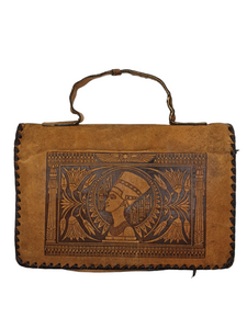 1930s/1940s Egyptian Tourist Bag With Matching Purse