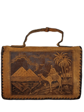 Load image into Gallery viewer, 1930s/1940s Egyptian Tourist Bag With Matching Purse
