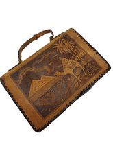Load image into Gallery viewer, 1930s/1940s Egyptian Tourist Bag With Matching Purse
